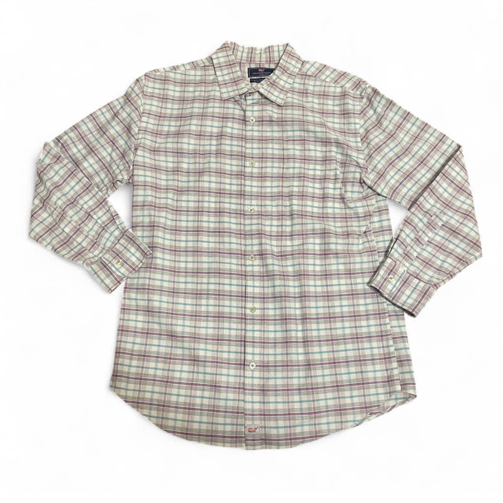 Vineyard Vines Plaid Button Up Shirt